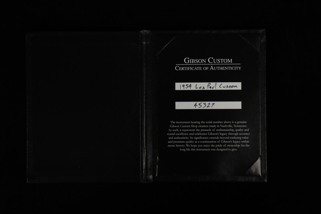 Gibson Custom 1954 Les Paul Custom Staple Pickup Reissue VOS