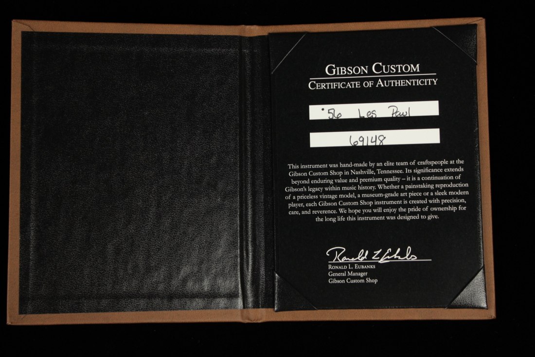 Gibson Custom 1956 Les Paul Goldtop VOS