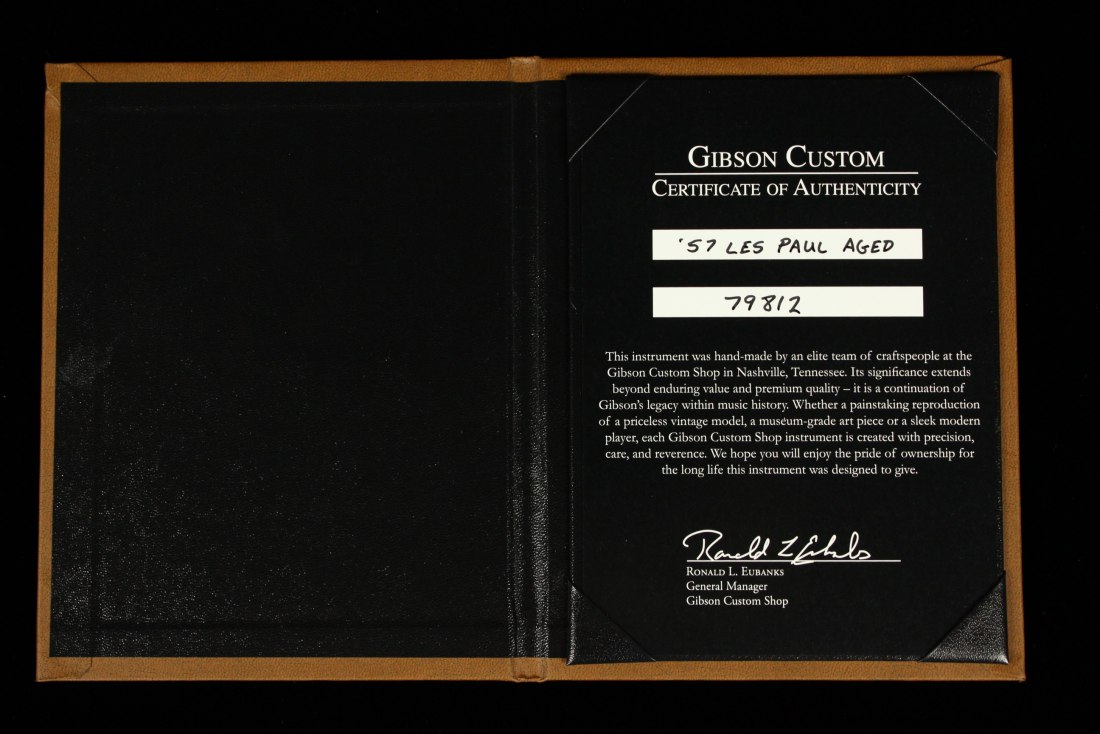 Gibson Custom 1957 Les Paul Goldtop Reissue Ultra Heavy Aged M2M