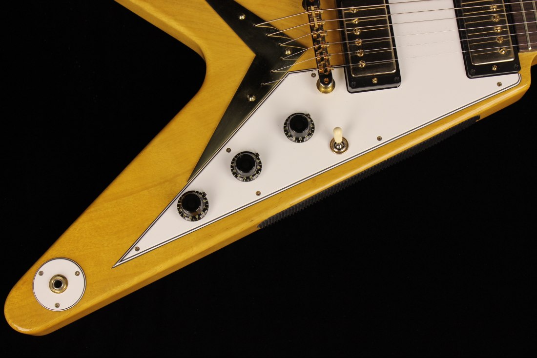 Gibson Custom 1958 Korina Flying V Reissue - WHP