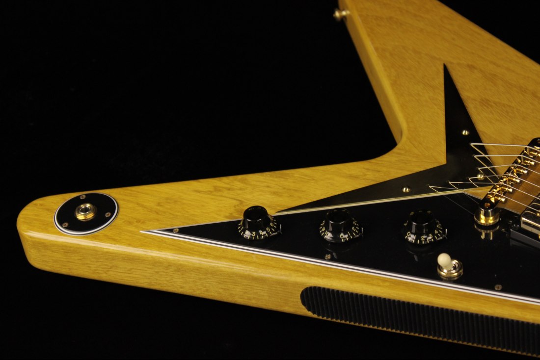 Gibson Custom 1958 Korina Flying V Reissue - BKP