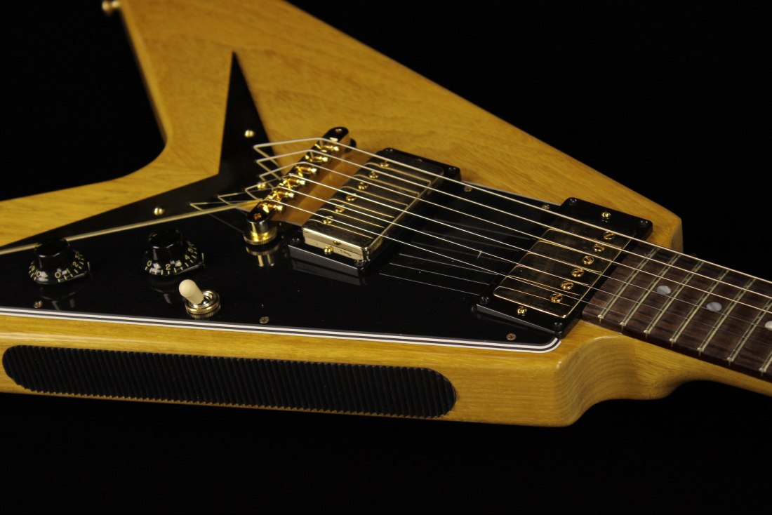 Gibson Custom 1958 Korina Flying V Reissue - BKP