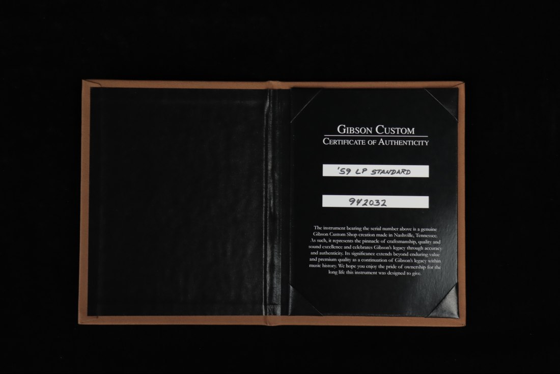 Gibson Custom 1959 Les Paul Standard VOS - WC