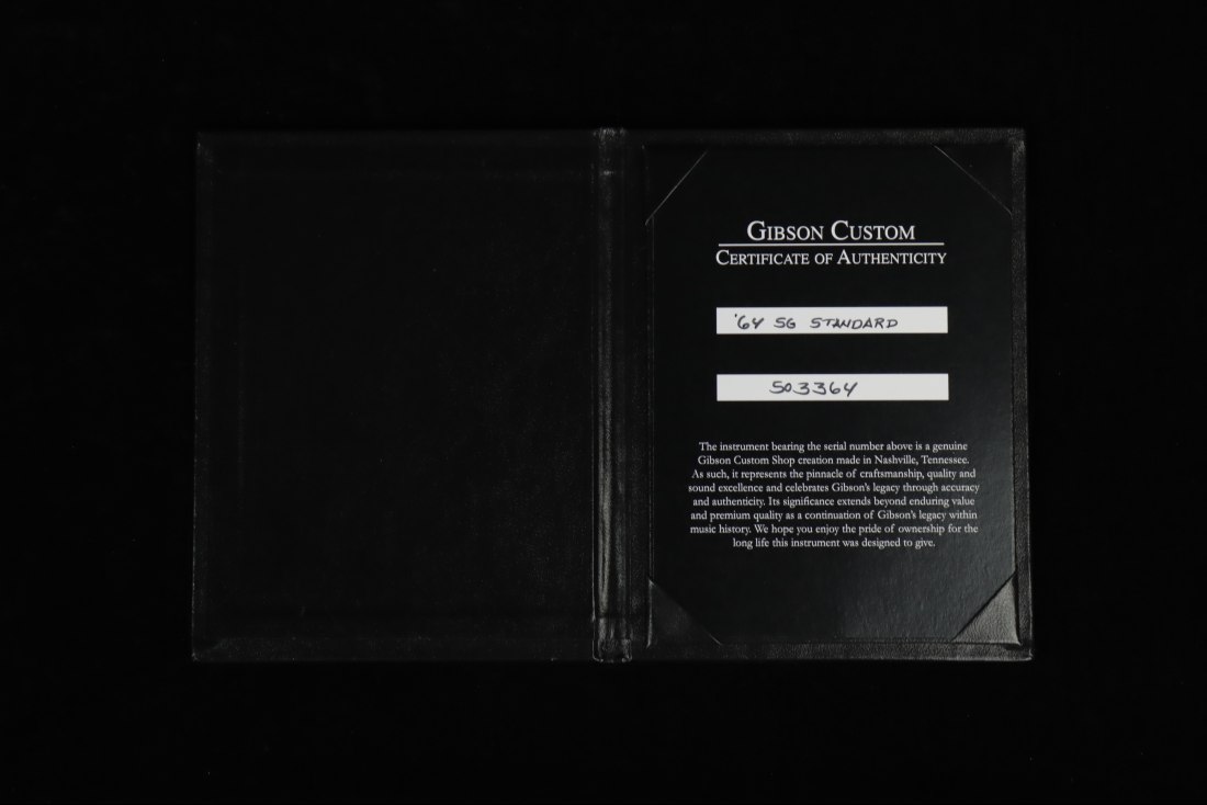 Gibson Custom 1964 SG Standard Reissue w/ Maestro Vibrola VOS