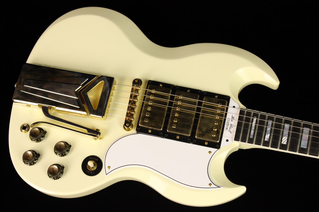 Gibson Custom 60th Anniversary 1961 Les Paul SG Custom With Sideways Vibrola