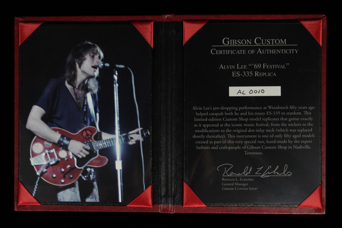 Gibson Custom Alvin Lee ES-335 '69 Festival'