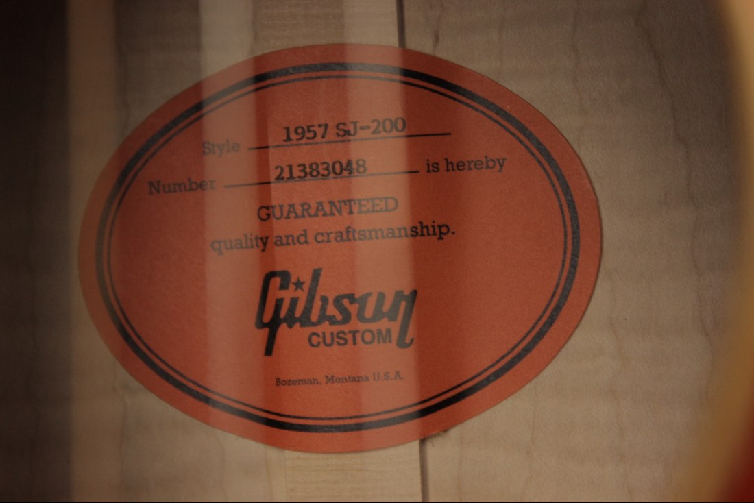 Gibson Custom Historic 1957 SJ-200 - AN