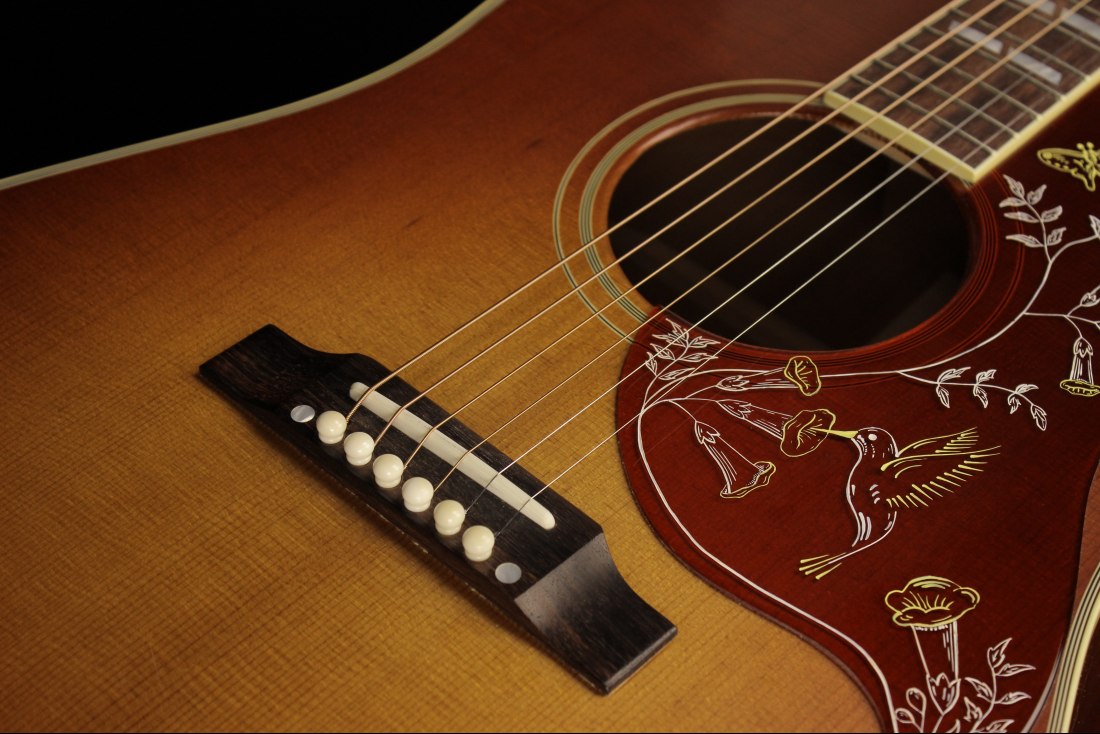 Gibson Custom Historic 1960 Hummingbird Fixed Bridge
