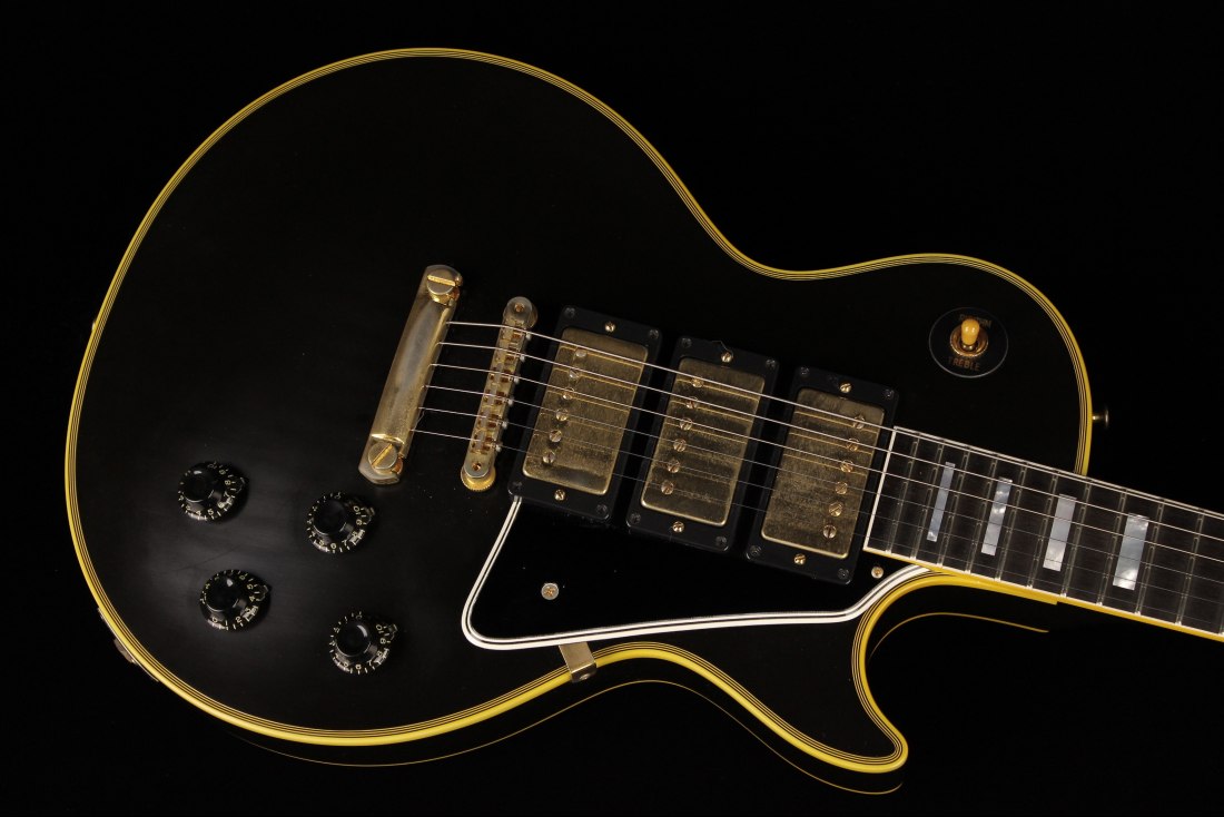 Gibson Custom Historic '57 Les Paul Custom Black Beauty 3PU VOS