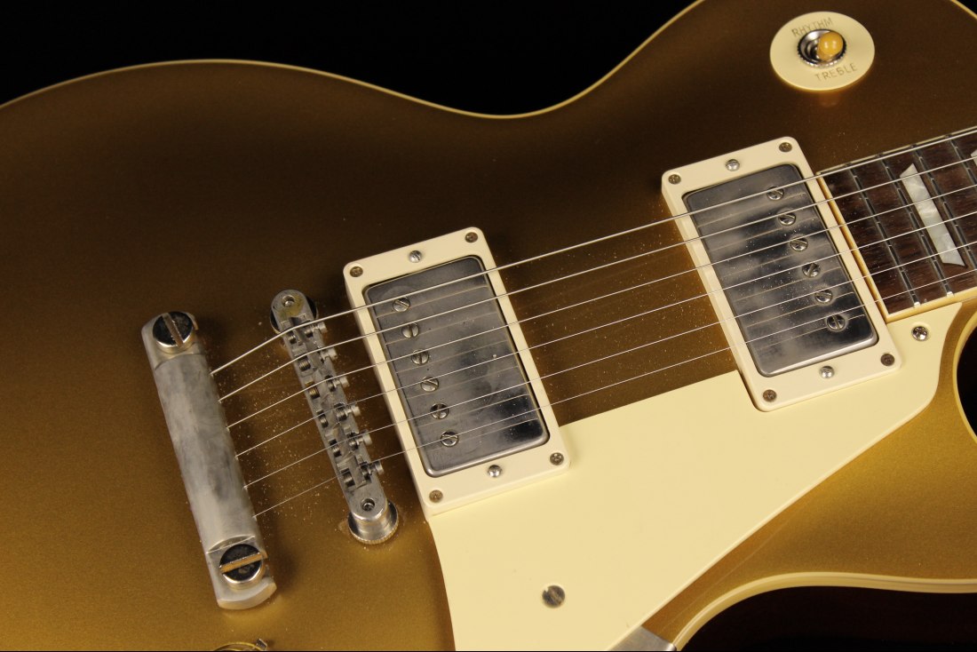Gibson Custom Historic '57 Les Paul Goldtop Darkback VOS - GT