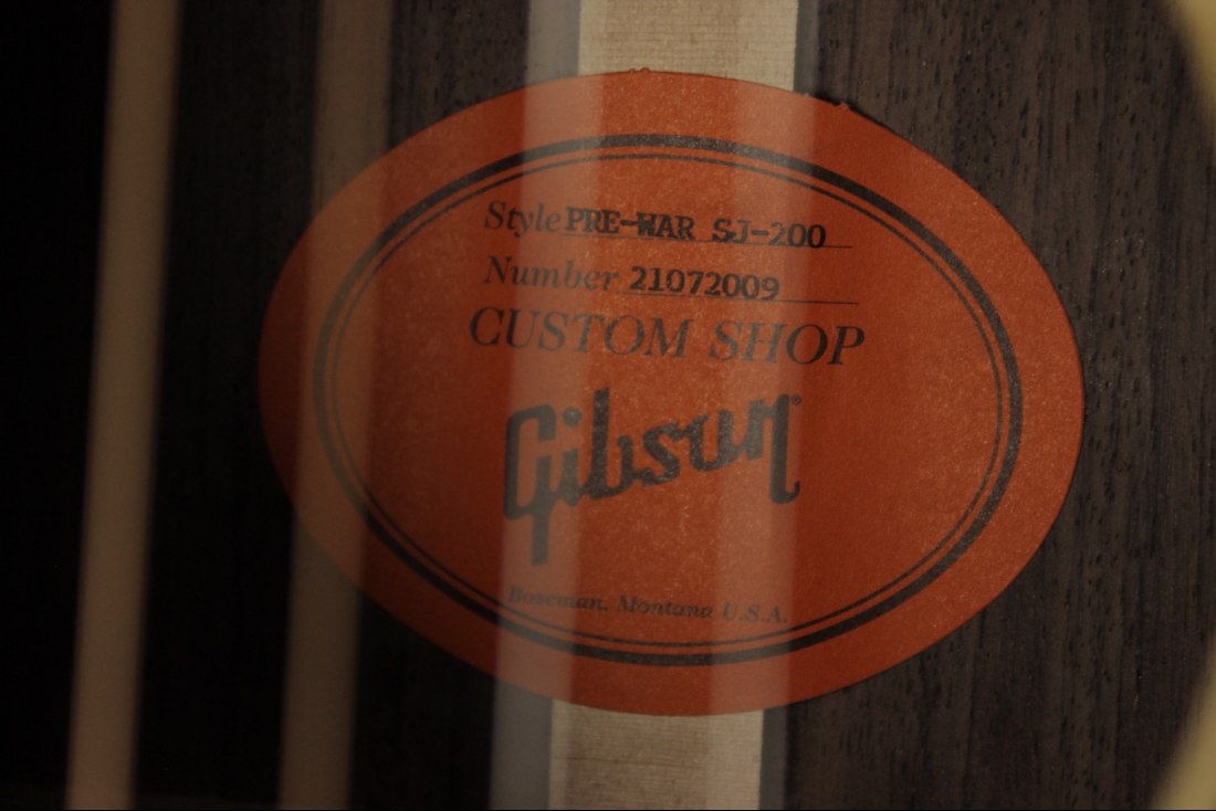 Gibson Custom Historic Pre-War SJ-200 Rosewood