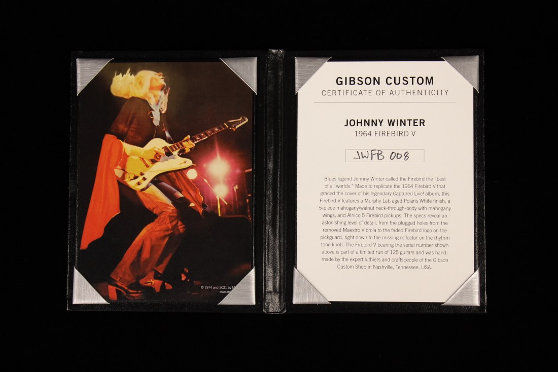 Gibson Custom Johnny Winter 1964 Firebird V