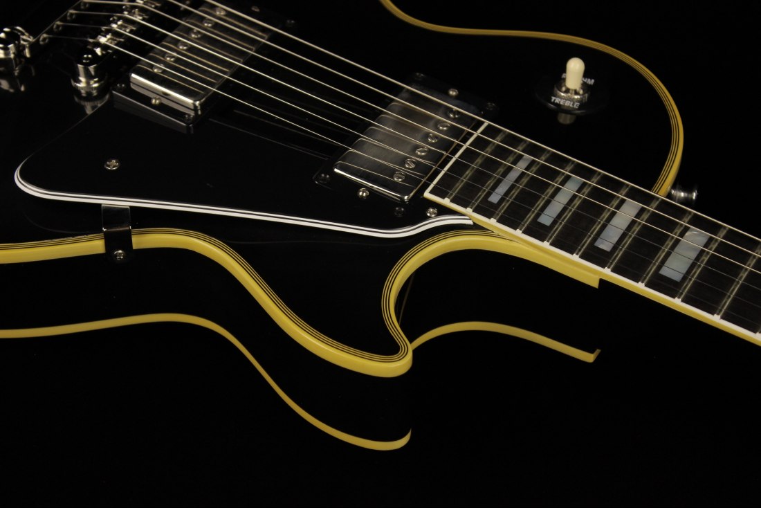 RI　Gibson CS1957 lespaul custom VOS 1957 Les Paul Custom Reissue - VOS Ebony 3-Pickup – Dave's