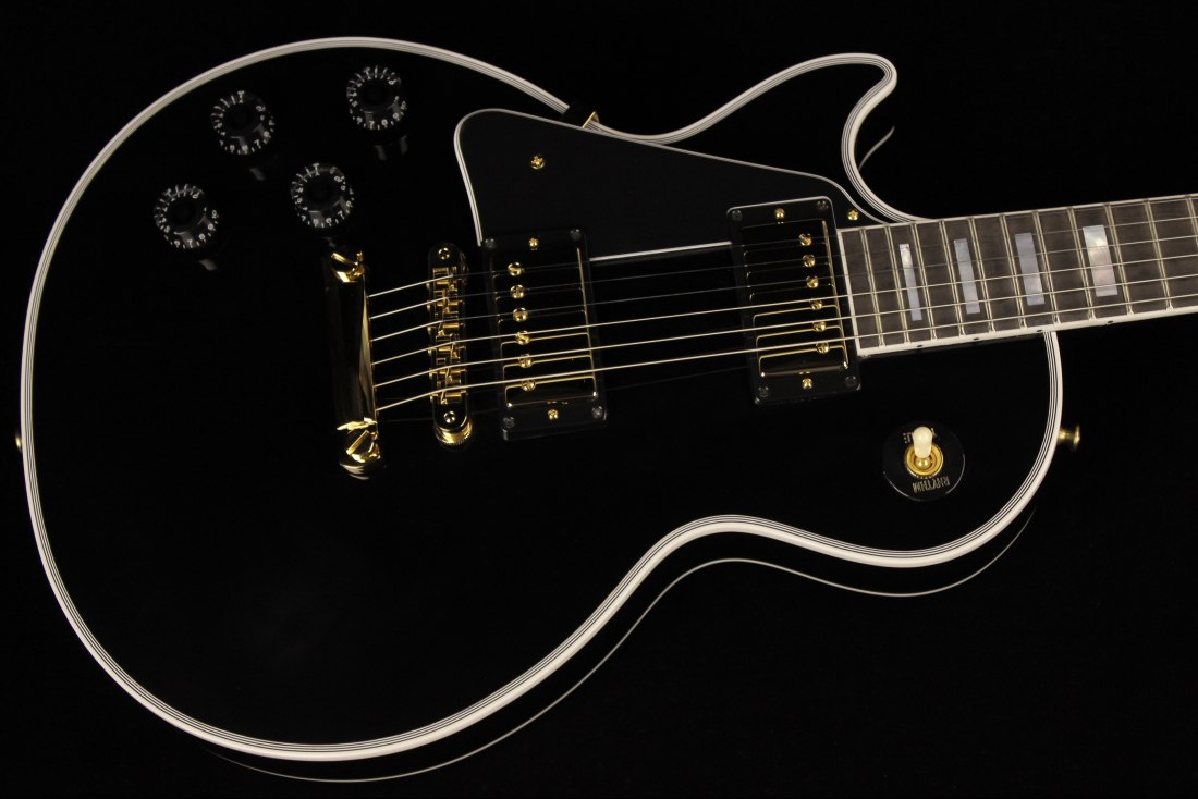 Gibson Custom Les Paul Custom w/Ebony Fingerboard Gloss Left Handed - EB