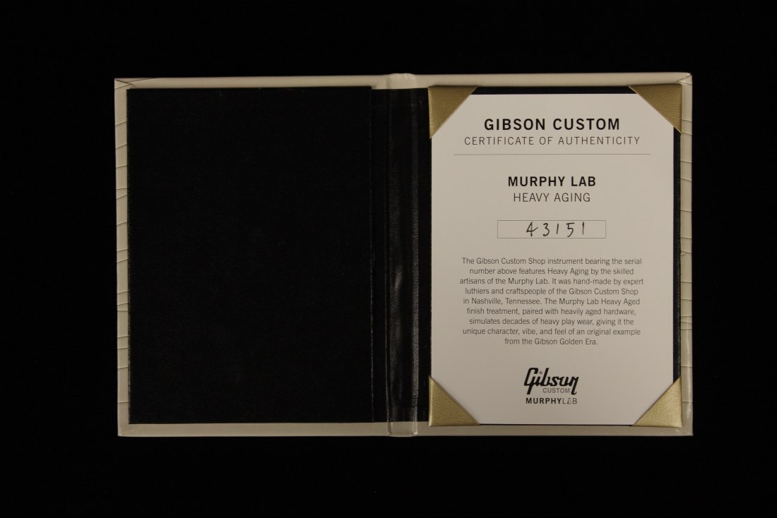 Gibson Custom Murphy Aged 1954 Les Paul Goldtop Reissue Heavy Aged