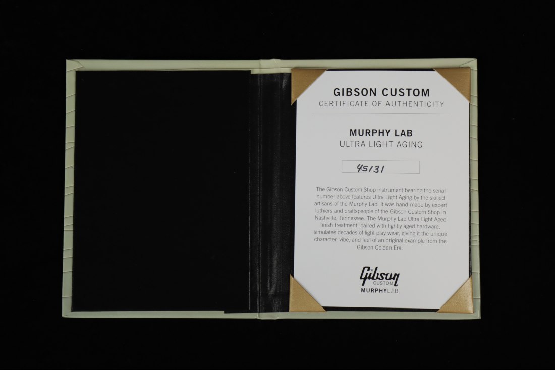 Gibson Custom Murphy Lab 1954 Les Paul Standard w/Humbuckers M2M Ultra Light Aged - ODB