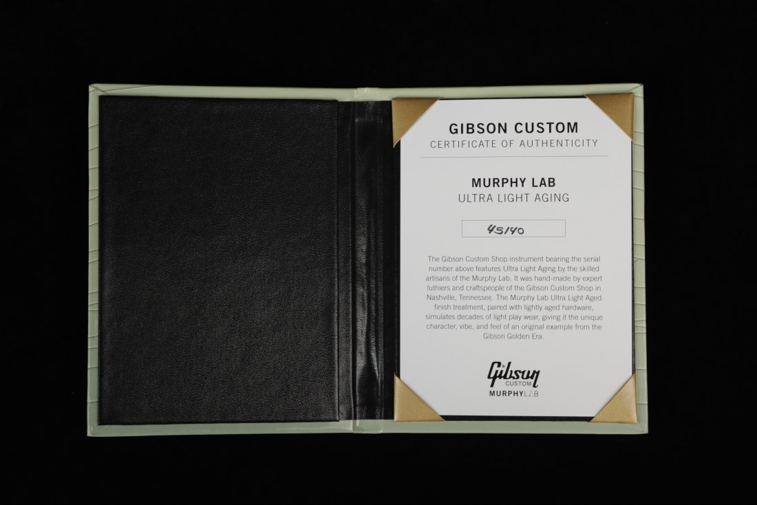 Gibson Custom Murphy Lab 1954 Les Paul Standard w/Humbuckers M2M Ultra Light Aged - ODB