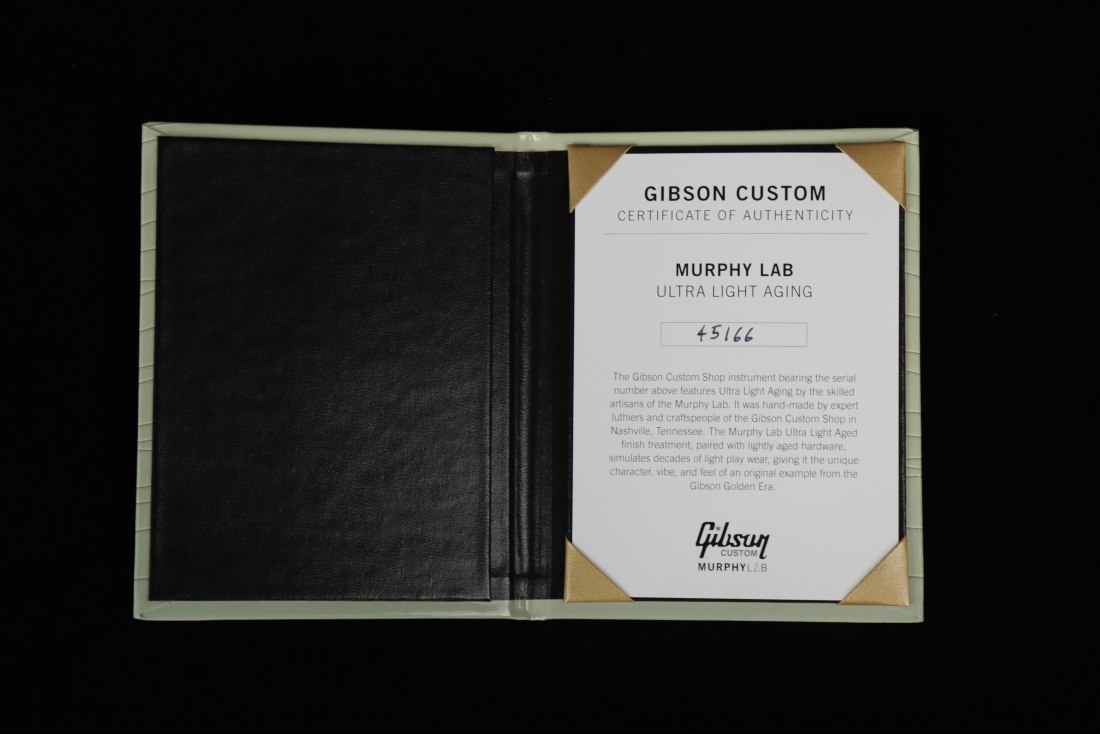 Gibson Custom Murphy Lab 1954 Les Paul Standard w/Humbuckers M2M Ultra Light Aged - GT