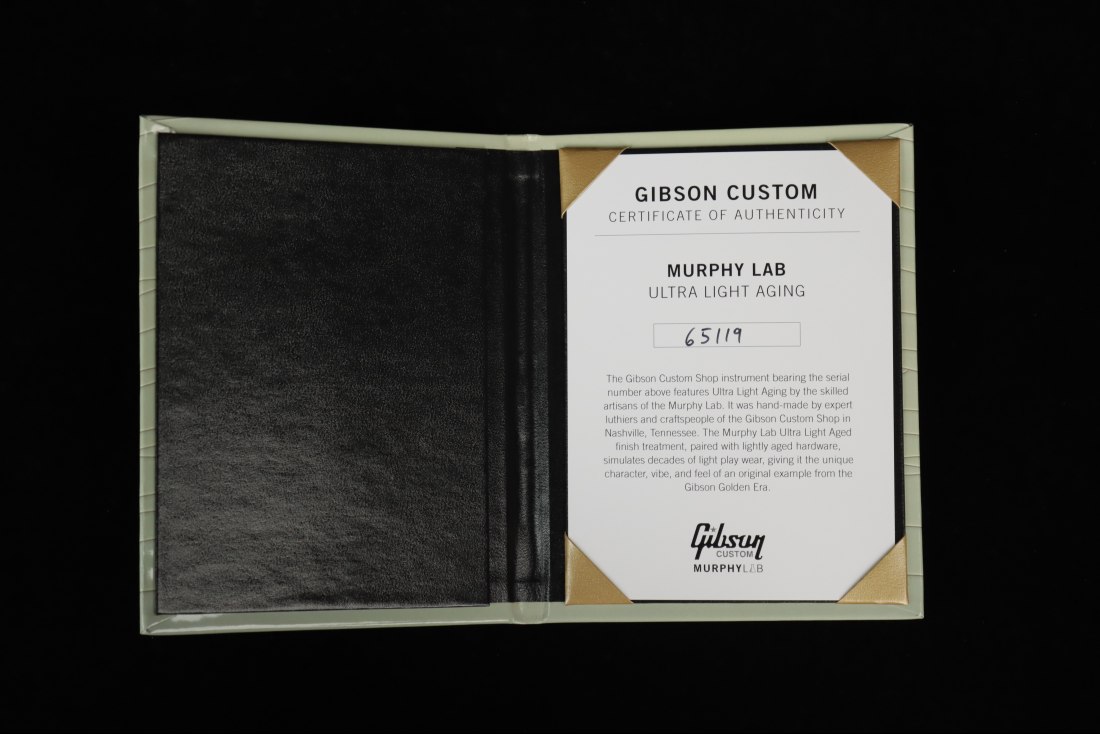Gibson Custom Murphy Lab 1956 Les Paul Standard Figured Top Ultra Light Aged - SI
