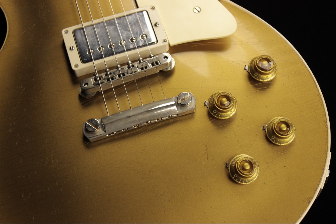 Gibson Custom Murphy Lab 1957 Les Paul Goldtop Darkback Reissue Light Aged