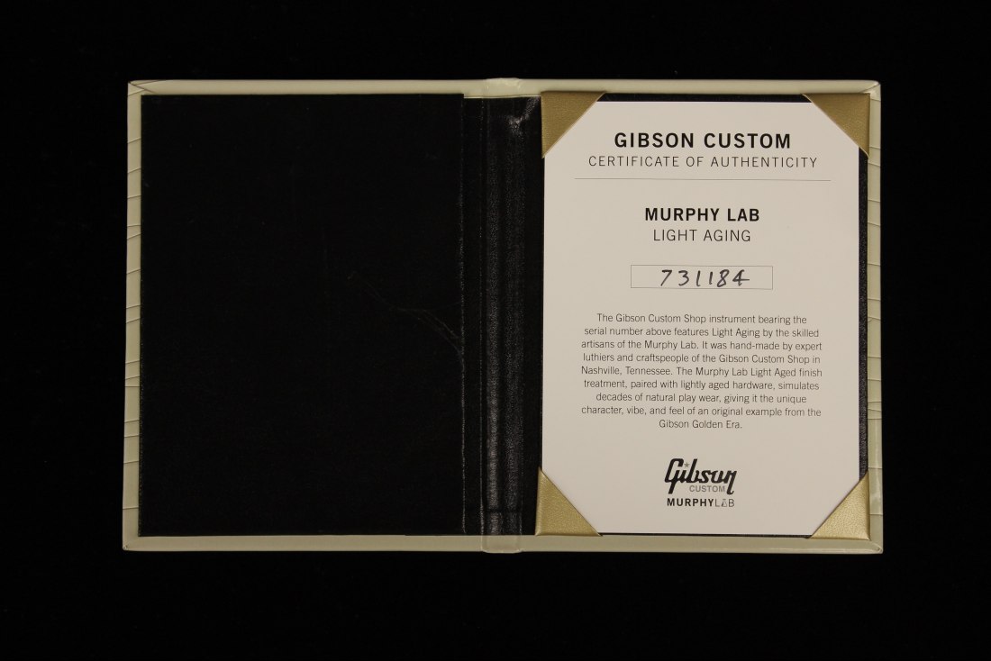 Gibson Custom Murphy Lab 1957 Les Paul Goldtop Reissue M2M V3 Neck Ultra Light Aged