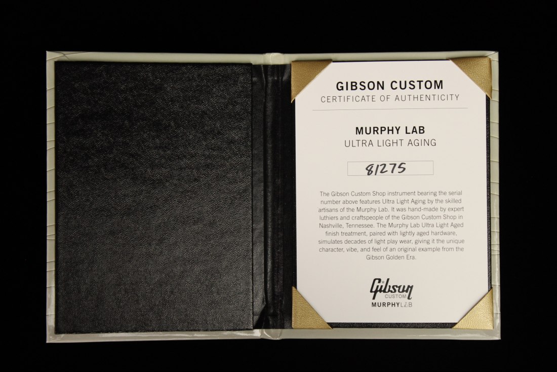 Gibson Custom Murphy Lab 1958 Les Paul Standard Reissue Ultra Light Aged - BB