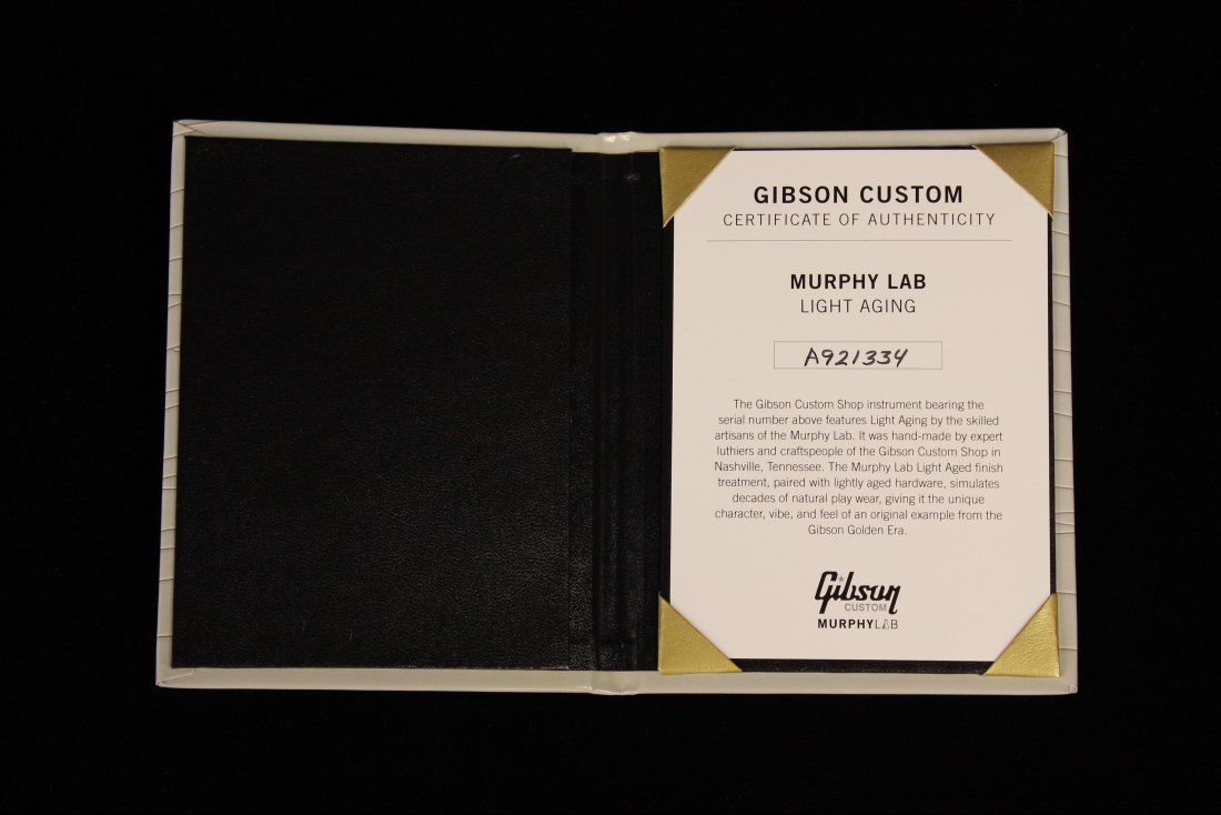 Gibson Custom Murphy Lab 1959 ES-355 Reissue Stop Bar Light Aged - WM