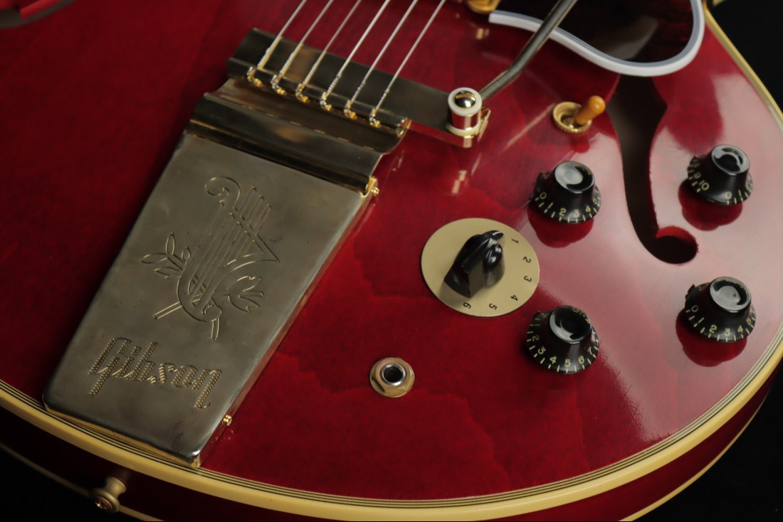 Gibson Custom Murphy Lab 1959 ES-355 Reissue Varitone w/Maestro Ultra Light Aged - CH