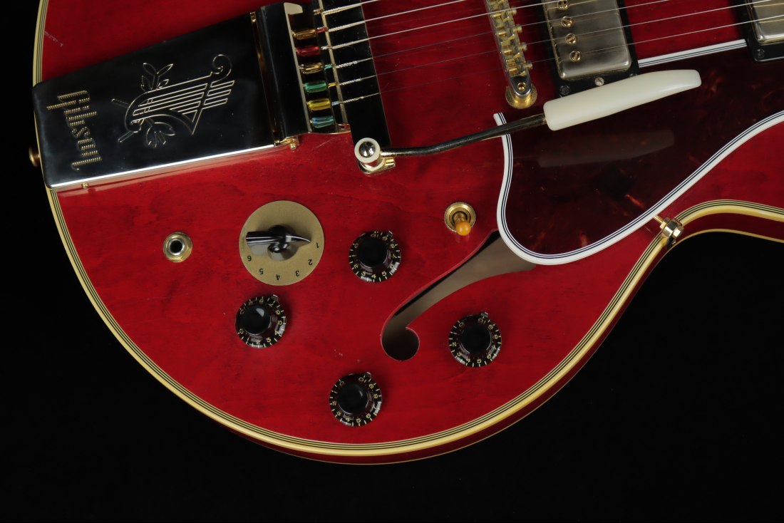 Gibson Custom Murphy Lab 1959 ES-355 Reissue Varitone w/Maestro Ultra Light Aged - CH