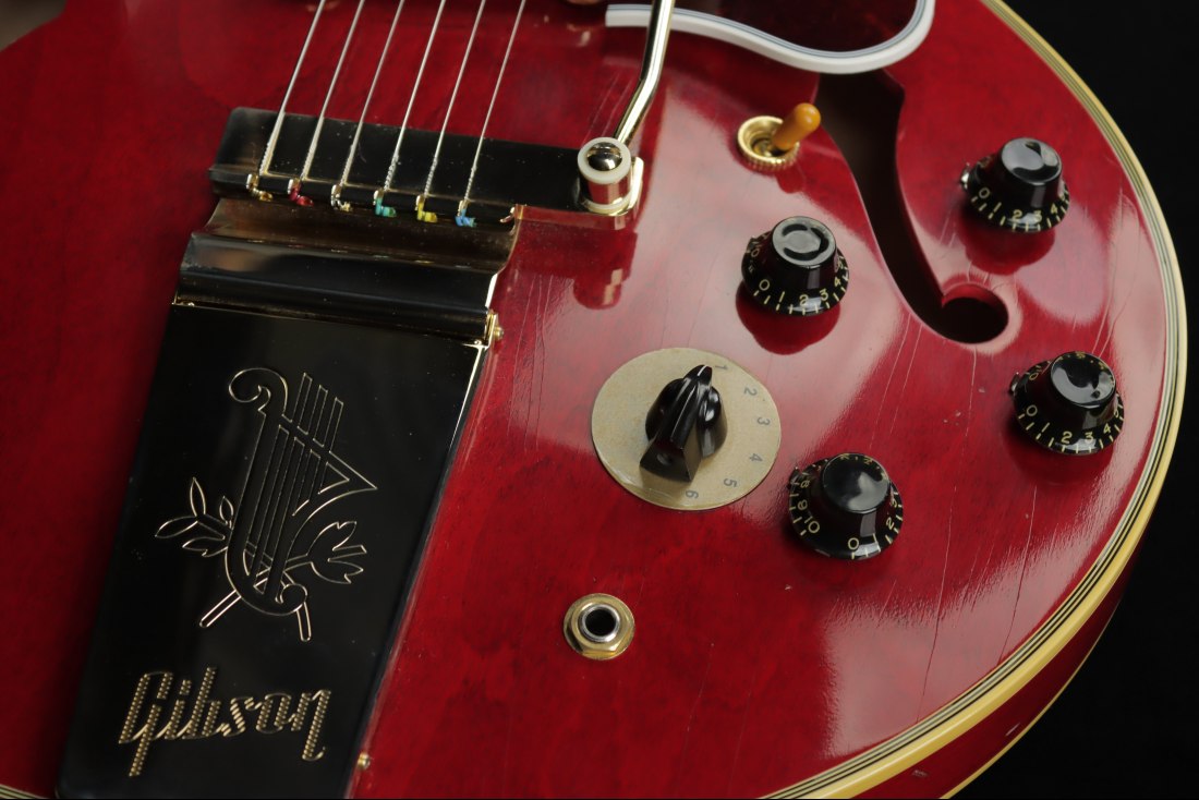 Gibson Custom Murphy Lab 1959 ES-355 Reissue Varitone w/Maestro Ultra Light Aged - CH