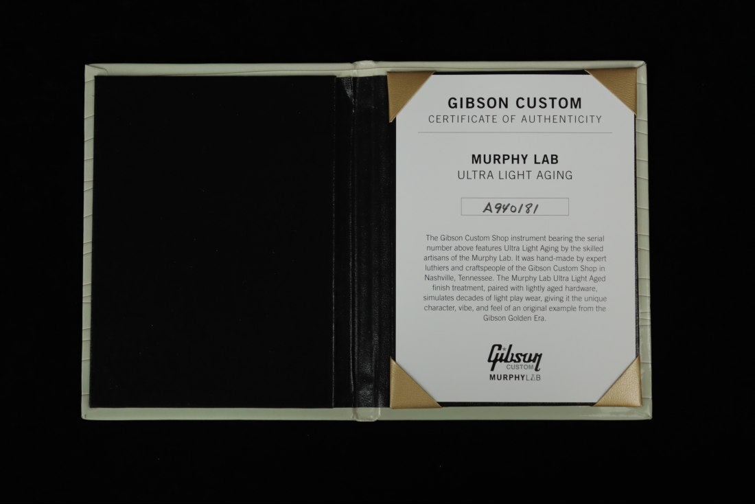 Gibson Custom Murphy Lab 1959 ES-355 Reissue Varitone w/Maestro Ultra Light Aged - CH