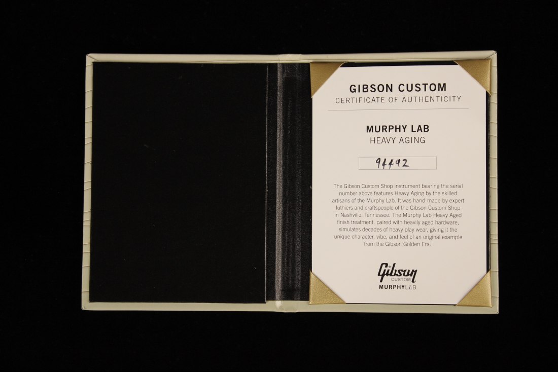 Gibson Custom Murphy Lab 1959 Les Paul Standard Heavy Aged - GLF