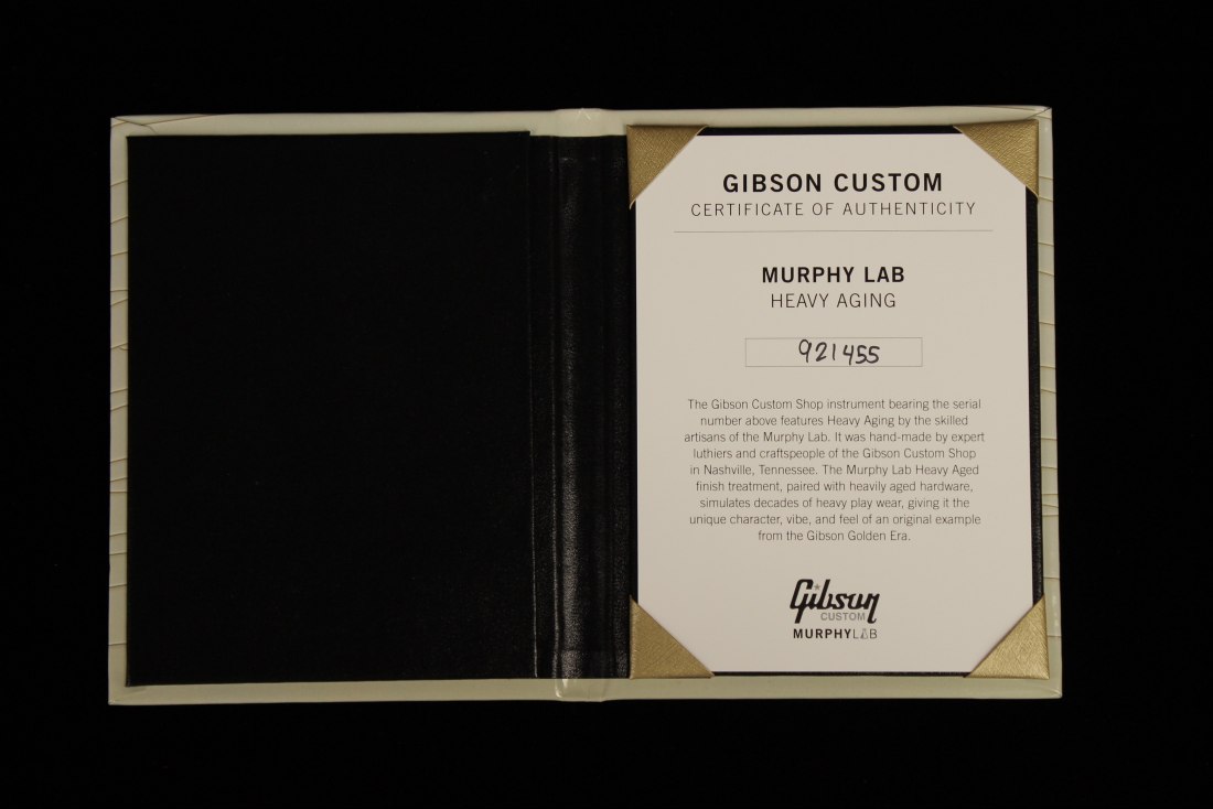 Gibson Custom Murphy Lab 1959 Les Paul Standard M2M Heavy Aged - KB