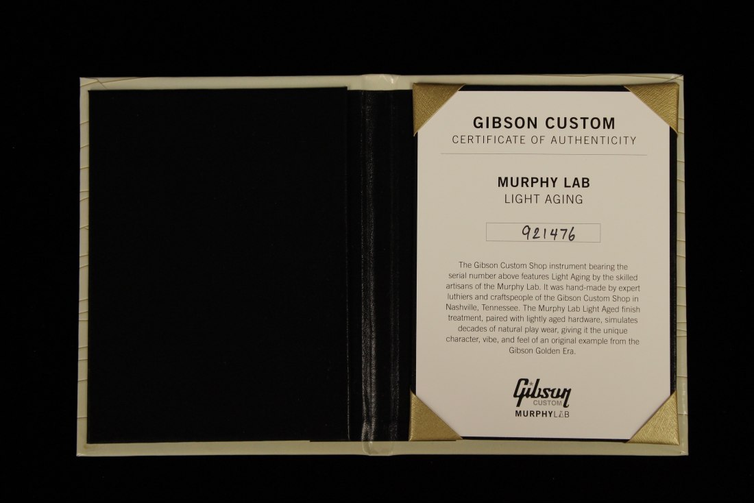 Gibson Custom Murphy Lab 1959 Les Paul Standard M2M Light