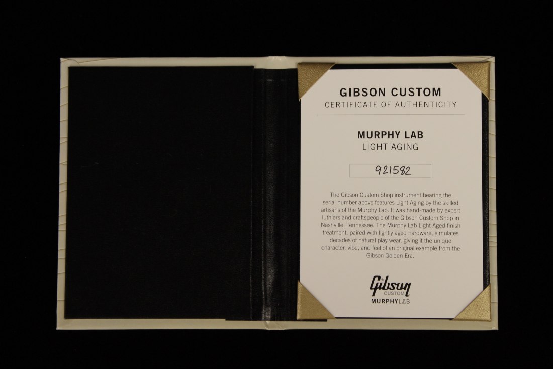Gibson Custom Murphy Lab 1959 Les Paul Standard M2M Light Aged - VLF
