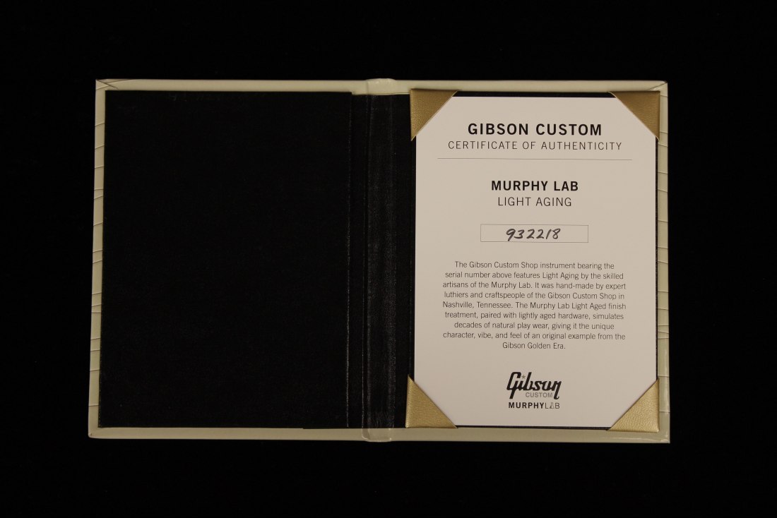 Gibson Custom Murphy Lab 1959 Les Paul Standard M2M Light Aged - TB