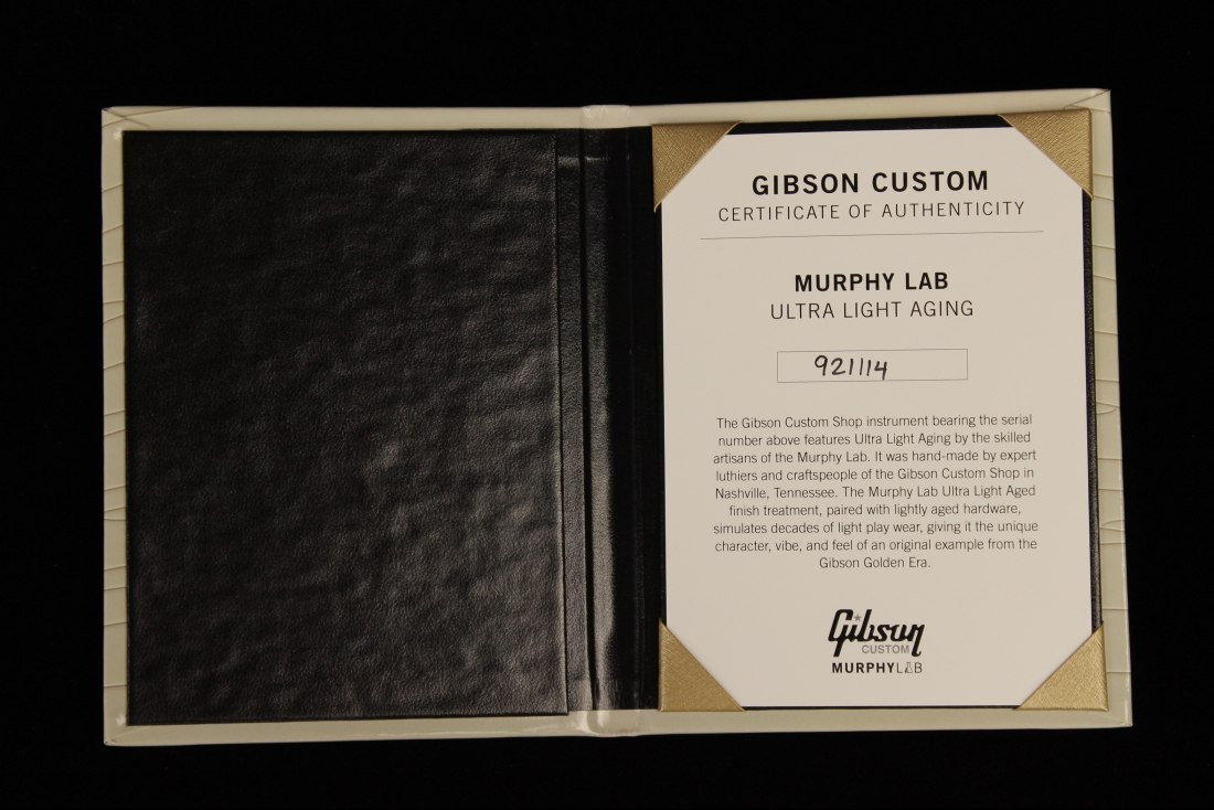 Gibson Custom Murphy Lab 1959 Les Paul Standard M2M Ultra Light Aged - BB