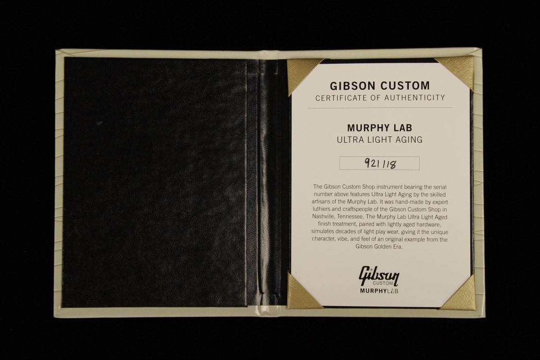 Gibson Custom Murphy Lab 1959 Les Paul Standard M2M Ultra Light Aged - DL