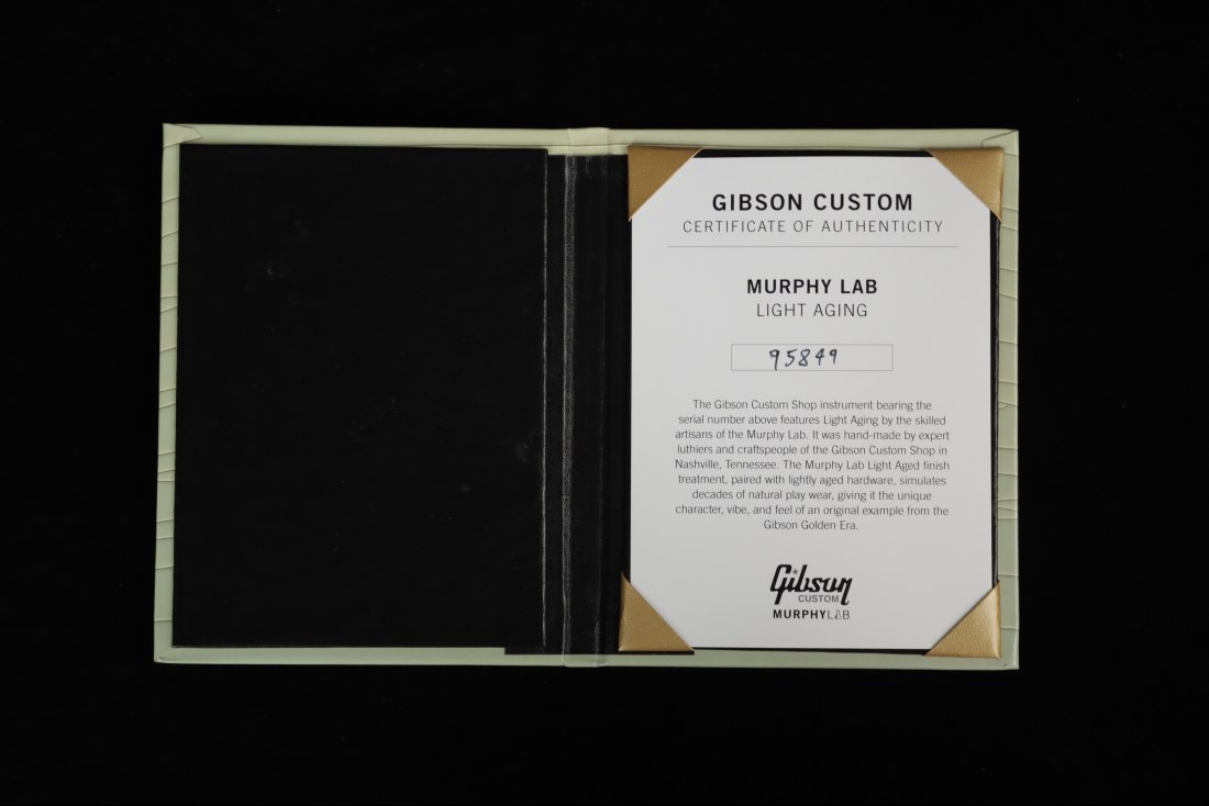 Gibson Custom Murphy Lab 1959 Les Paul Standard Reissue Light Aged - PG48