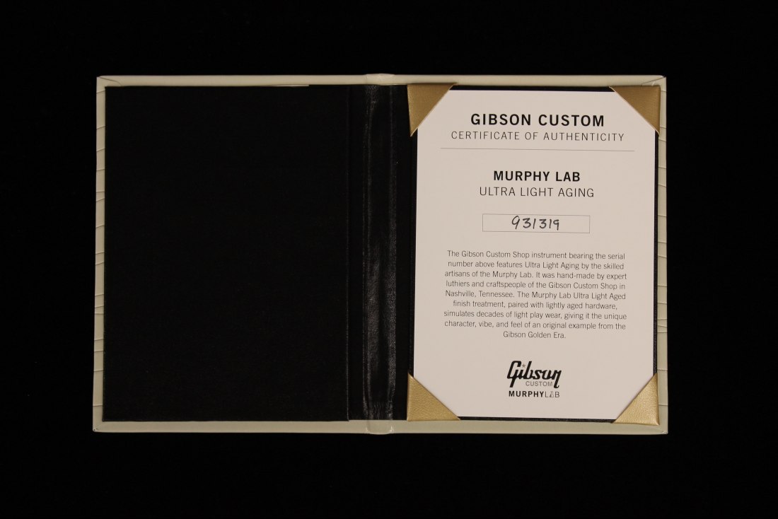 Gibson Custom Murphy Lab 1959 Les Paul Standard Ultra Light Aged - FB