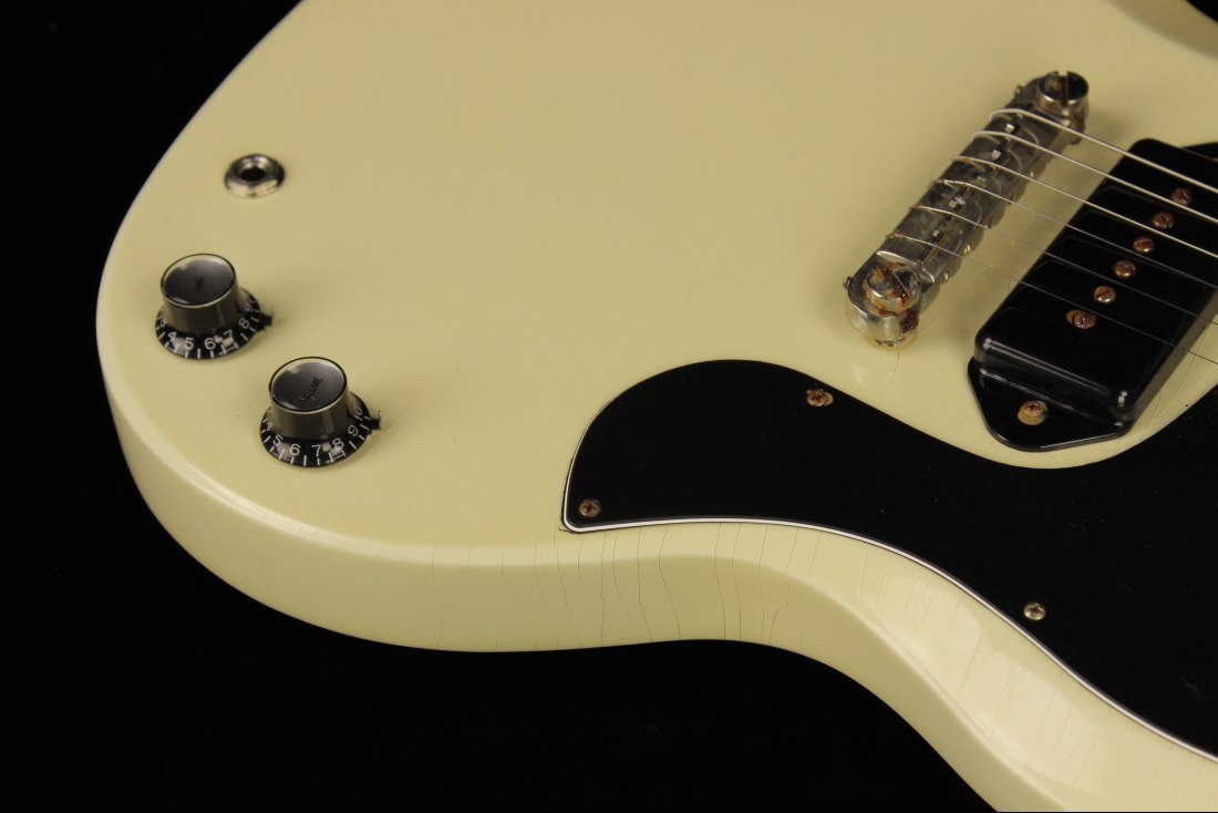 Gibson Custom Murphy Lab 1963 SG Junior Reissue Lightning Bar M2M Ultra Light Aged - PW
