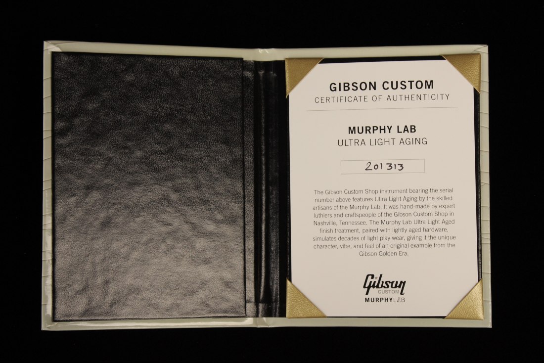 Gibson Custom Murphy Lab 1963 SG Special Reissue Lightning Bar M2M Ultra Light Aged - BTY