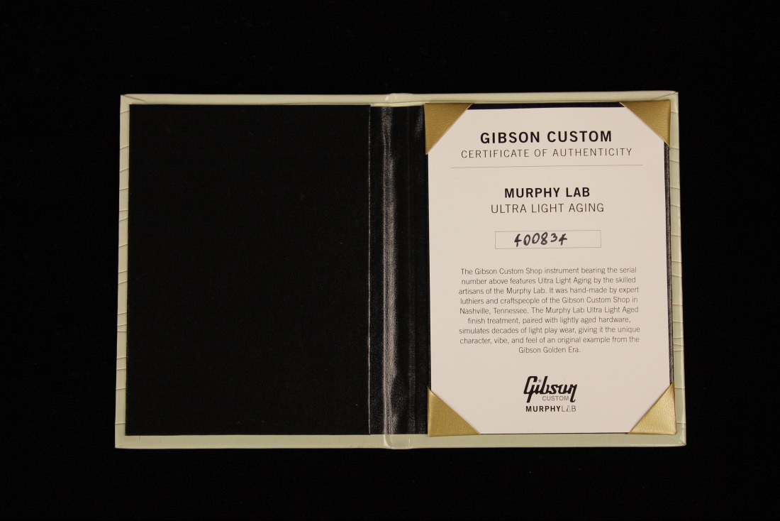 Gibson Custom Murphy Lab 1964 SG Standard Reissue w/Maestro Vibrola M2M Ultra Light Aged - EPB