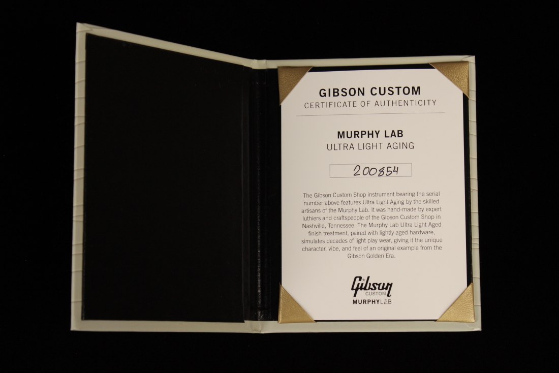 Gibson Custom Murphy Lab 1964 SG Standard Reissue w/Maestro Vibrola Ultra Light Aged - CH