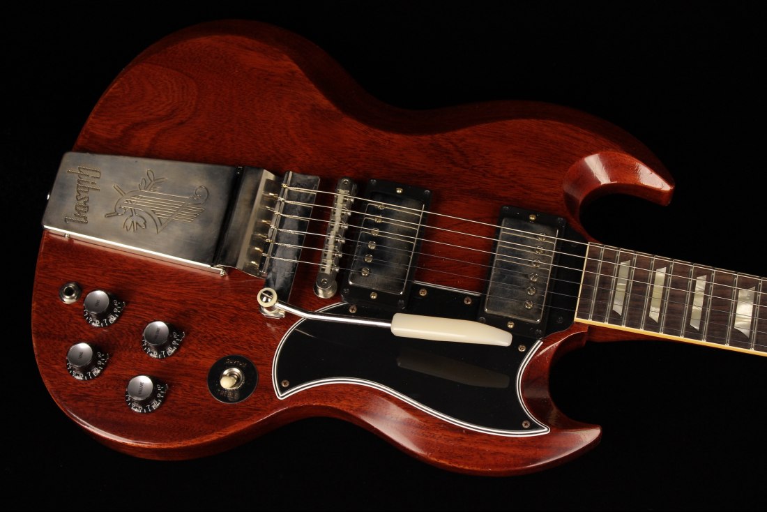 ギター Gibson SG Murphy Lab1964 UltraLight Aged Platinum Gibson Custom Murphy Lab 1964 SG Standard Reissue