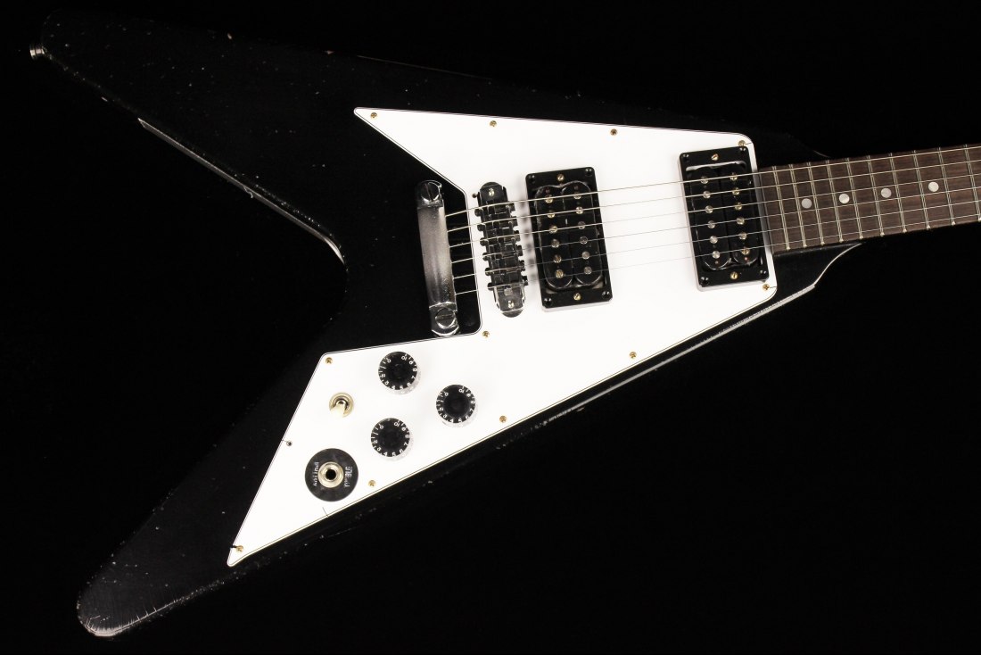 Gibson Custom Murphy Lab 1979 Flying V Kirk Hammett Replica Aged