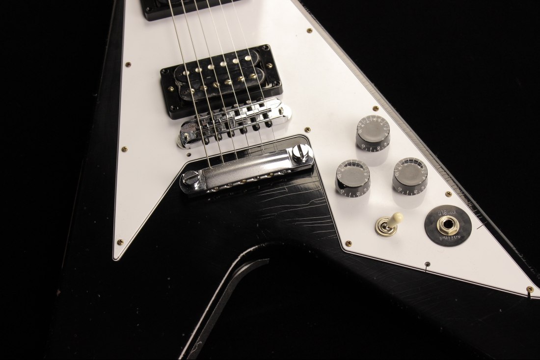 Gibson Custom Murphy Lab 1979 Flying V Kirk Hammett Replica Aged