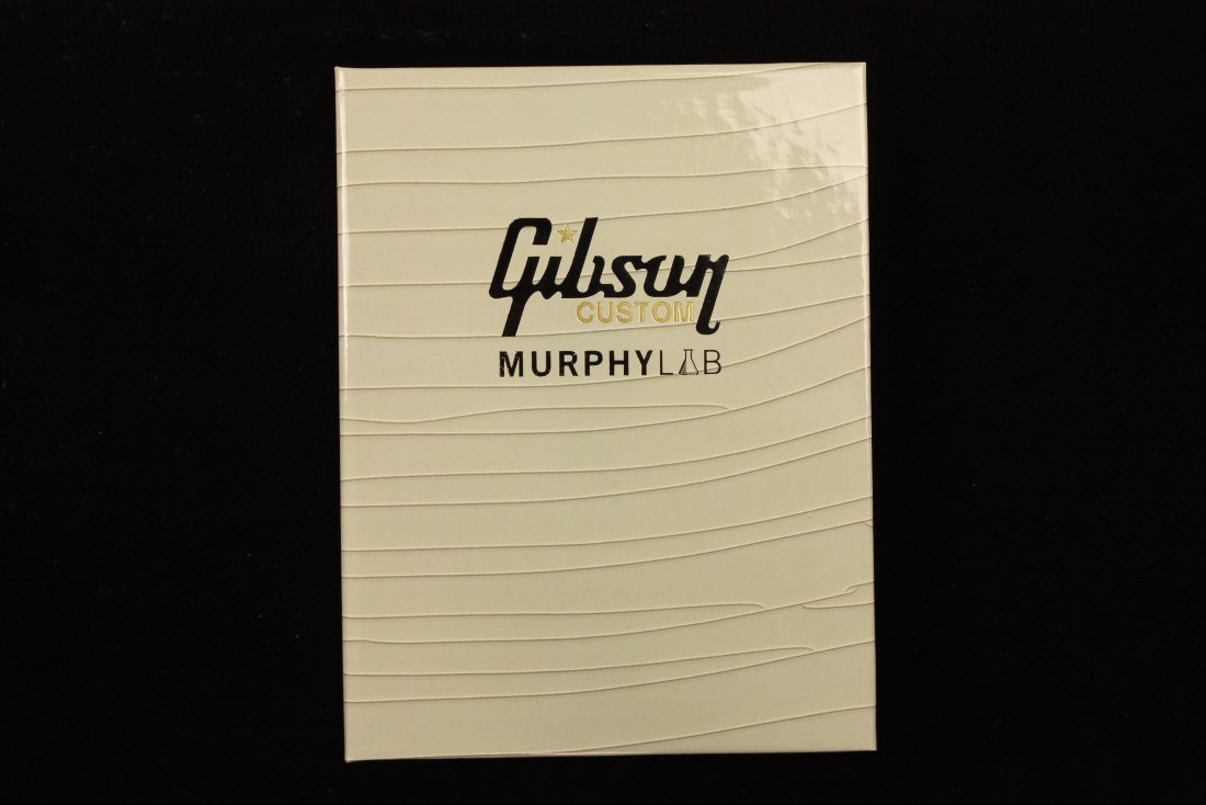 Gibson Custom Murphy Lab Les Paul Custom Ultra Light Aged - CWV