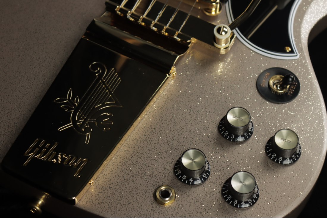 Gibson Custom SG Custom 2-Pickup w/Maestro Vibrola M2M VOS - PWS