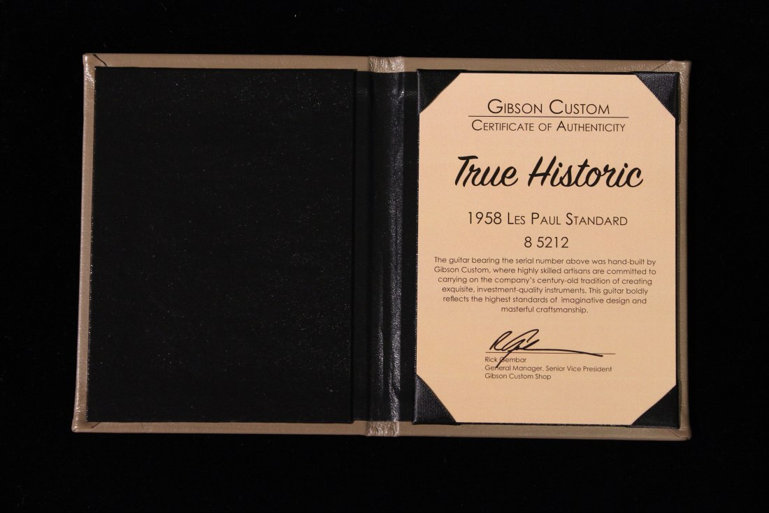 Gibson Custom True Historic 1958 Les Paul Reissue - VDB